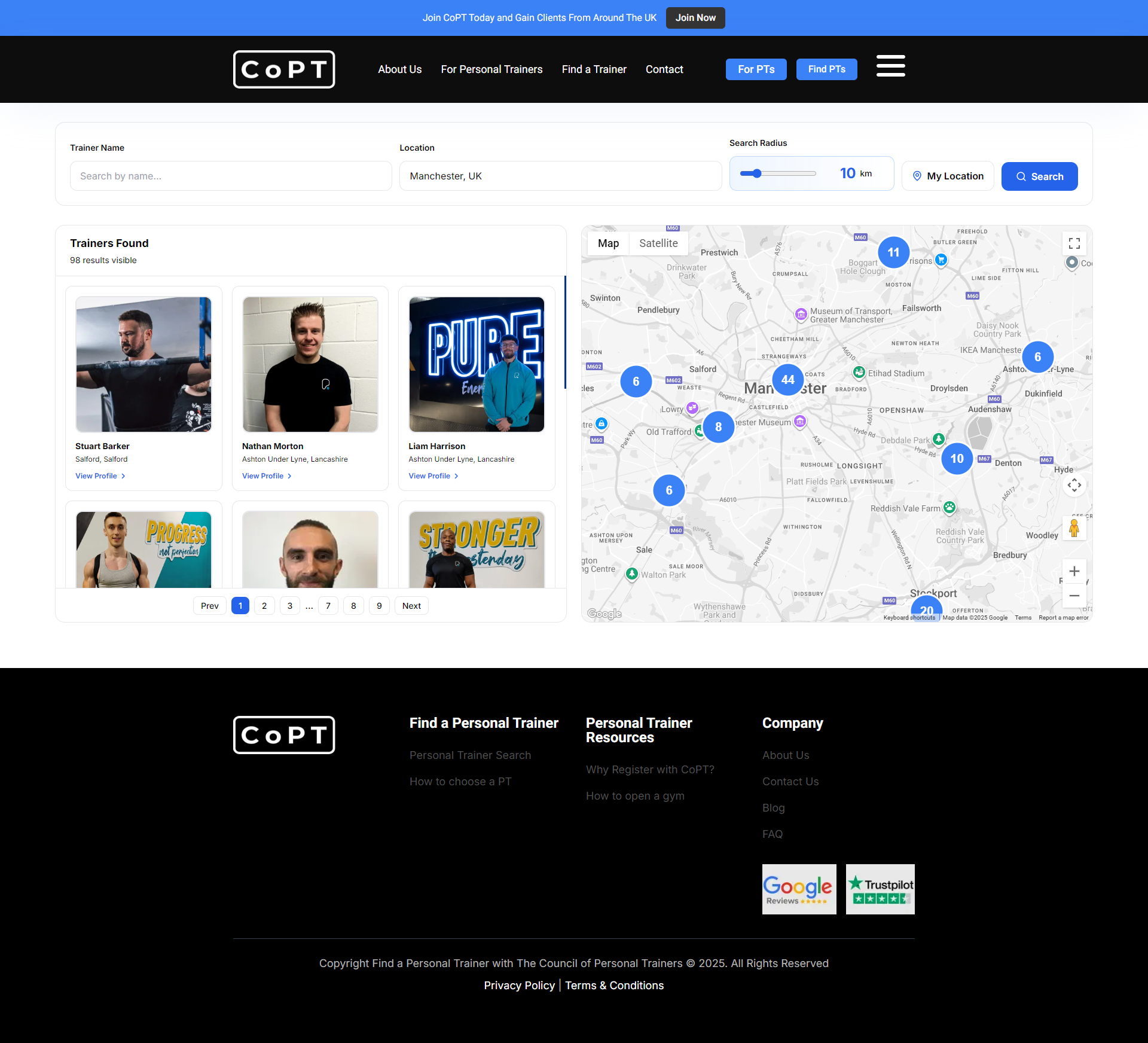 Council of Personal Trainers